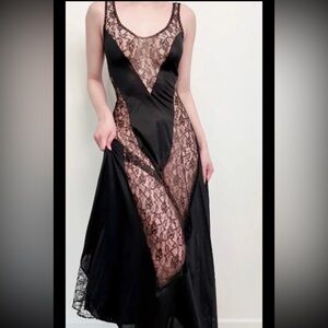 Petra Fashions Black Lace Dress